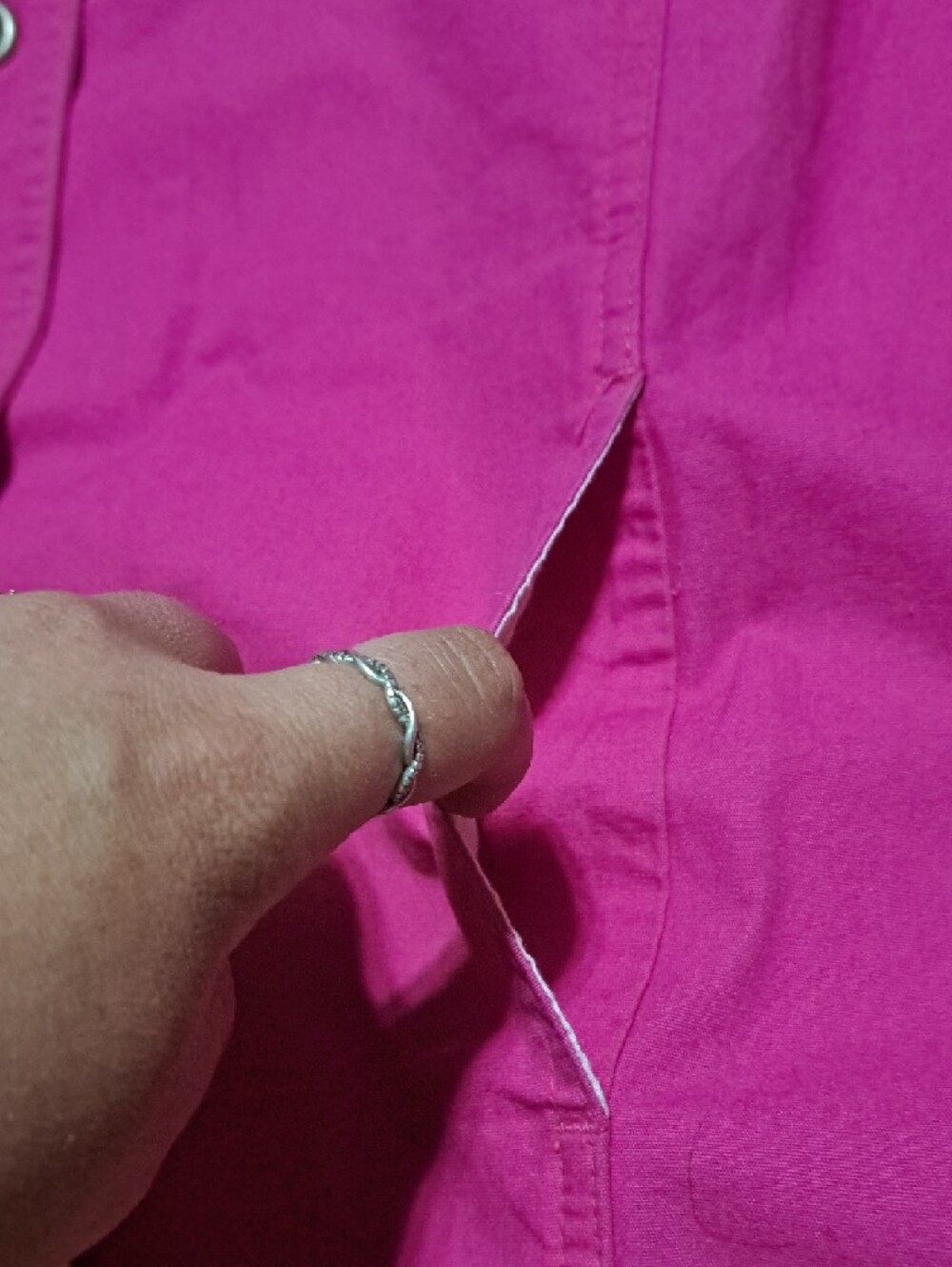 Premier Design Pink Button-Front Women's Jacket - Picture 4 of 5